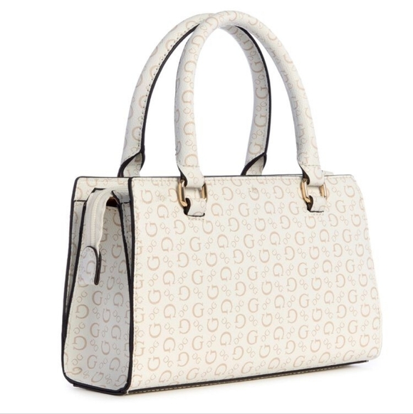 GUESS White and Tan Women's Bag - Picture 2 of 3
